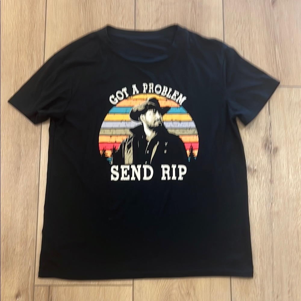 Black Graphic T-Shirt